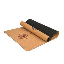 Afbeelding in Gallery-weergave laden, Antislip Yoga Mat Natuurlijk Kurk 100% Biologisch, Duurzaam, Ecologisch