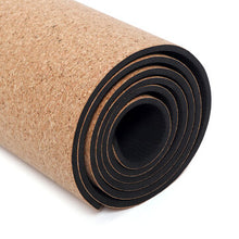 Afbeelding in Gallery-weergave laden, Antislip Yoga Mat Natuurlijk Kurk 100% Biologisch, Duurzaam, Ecologisch