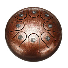 Afbeelding in Gallery-weergave laden, Handpan instrument 6 Inch 8 noten G Tune met drum hamers en tas