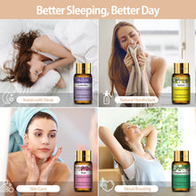 Afbeelding in Gallery-weergave laden, Pure Essential Oils 15pcs Gift Set Natural Plant Aroma Essential Oil Diffuser Eucalyptus Vanilla Mint Lavender Rose Tea Tree Oil