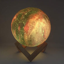 Afbeelding in Gallery-weergave laden, ZK20 3D Printing Moon Lamp Galaxy Moon Light Kids Night Light 16 Color Change Touch and Remote Control Galaxy Light as Gifts