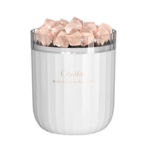 Afbeelding in Gallery-weergave laden, Portable Crystal Aromatheraphy Humidifier Wireless Aroma Essential Oil Diffuser LED Light Himalayan Salt Cool Mist Humidifier
