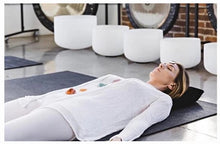 Afbeelding in Gallery-weergave laden, Kristallen Klankschalen 7-12 Inch Set Van 7 pcs C-D-E-F-G-A-B met tas.