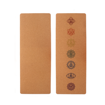 Antislip Yoga Mat Natuurlijk Kurk 100% Biologisch, Duurzaam, Ecologisch