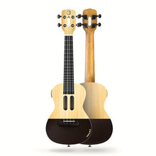 Afbeelding in Gallery-weergave laden, Populele U1 23 inch 4-snarige slimme ukelele met APP-gestuurde LED-lamp Bluetooth Connect-cadeau
