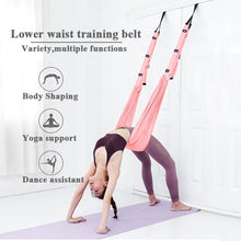 Afbeelding in Gallery-weergave laden, ROEGADYN Adjustable Aerial Yoga Strap Hammock Swing Stretching Strap Anti-Gravity Inversion Yoga Hammock Gym Flexibility Trainer
