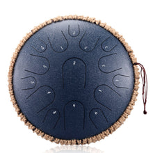 Afbeelding in Gallery-weergave laden, NEW Steel Tongue Drum 13 inch 15 tone Drum Handheld Tank Drum Percussion Instrument Yoga Meditation Beginner Music Lovers Gift
